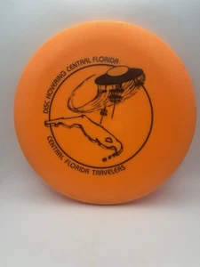 INNOVA ORANGE AVIAR GUMMY PUTTER 1995-6 Disc Golf 147g(!) Mid 90’s Florida Stamp - Picture 1 of 6