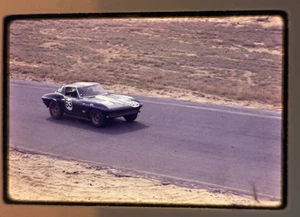1964 Bridgehampton 400 Auto Racing Original Color Slide Chevrolet Corvette Stin - Picture 1 of 2