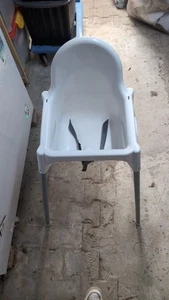 IKEA ANTILOP Kinderhochstuhl mit Sitzgurt, Babystuhl,weiß Guter Zustand Ansehen - Bild 1 von 4
