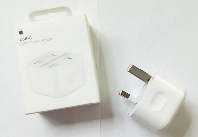 Genuine Apple MHJF3B/A 20W Fast Charger A2344 Plug For iPhone 14 Pro Max Plus - Image 1 of 4