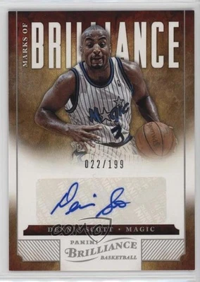 2012-13 Panini Brilliance Marks of Brilliance/199 Dennis Scott #165 automático Foto 1 de 2