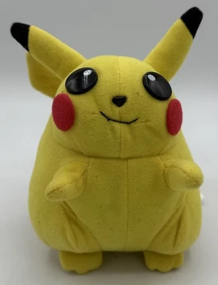"Juego de peluche vintage Pokemon Fat Pikachu 1999 Nintendo 6"" Freak Play-by-Play" Foto 1 de 4