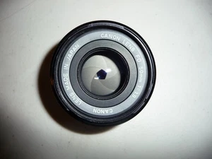 Lente Canon 50 mm 1,8 FD usada probada - Imagen 1 de 5