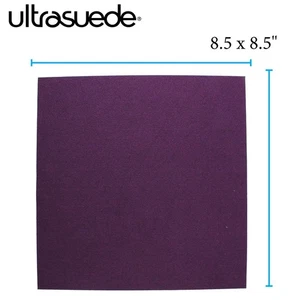 Base o respaldo de cuentas Ultrasuede 45092, púrpura violín, 8,5 pulgadas - Imagen 1 de 3