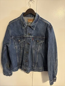 Vintage Levi's Type III Jacket Denim Trucker WPL 423 Made In USA 1970s READ ! - Picture 1 of 13