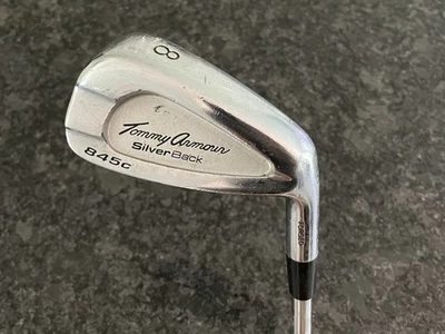 Tommy Armour 845c SilverBack Forged Single 8 Iron S300 Stiff Flex Steel Shaft - Image 1 of 4