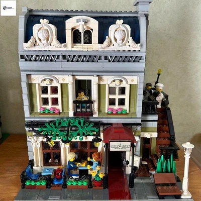 LEGO Creator Expert Modular Buildings Parisian Restaurant 10243 In 2014 Used Ret - Image 1 of 4