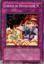 CSOC-EN069 Lineage of Destruction Common 1st Edition Mint Yu-Gi-Oh! Card