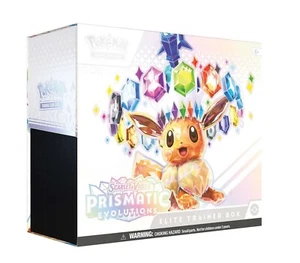 pokemon scarlet & violet prismatic evolutions elite trainer box brand new sealed - Picture 1 of 1