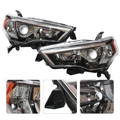 For Toyota 4Runner 2014-2020 Pair Headlights Headlamp Driver&Passenger Side NEW - Image 1 of 4