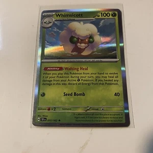 Whimsicott - 015/162 - Holographic - Rare - Pokémon Trading Card Game - Picture 1 of 2