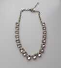 J Crew Necklace Excellent Brulee Clear Rhinestone Crystal Statement