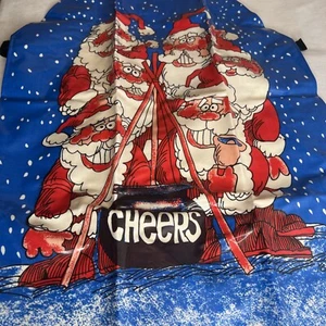 Santa Claus Christmas Plastic Apron - Picture 1 of 4
