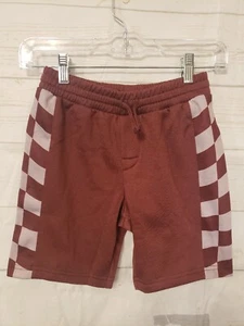 Art Class Boys Sleep Shorts Sweat Shorts Size S (6-7) Checkered Flame Resistant - Picture 1 of 5