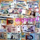 100 Pcs Different World Banknotes 45 Countries Foreign paper money Collections