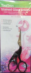 Stork Stained Glass Scissors 31/2" - Picture 1 of 3