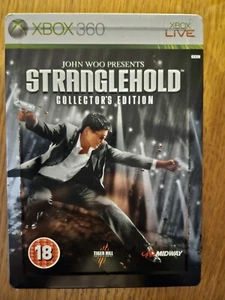 STRANGLEHOLD COLLECTORS XBOX 360 / X BOX 360 STEEL BOOK TIN - Picture 1 of 4