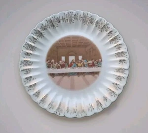 Lords Last Supper Plate Sanders Mfg Co Nashville TN First Edition 23K Gold - Picture 1 of 6