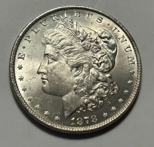 1878 8 TF Morgan Dollar Stempelglanz - Bild 1 von 2