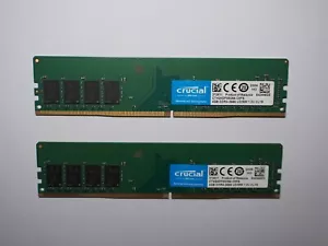 Crucial 8GB 2x4GB DDR4-2666MHz RAM - Cheap Low-End Memory for Basic PC Use - Picture 1 of 3
