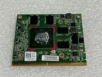 Dell Precision M4600 2GB nVidia Quadro 1000M Video Card Graphics GPU KDWV4 - Image 1 of 2