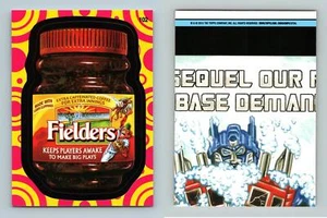 Fielders #102 Wacky Packages 2015 Topps Mod Rad Parallel Card/Sticker - Picture 1 of 1