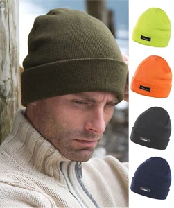 Resultado: Gorro 3M Thinsulate Hi Vis Forrado Lana A Prueba de Viento Ligero Cálido - Imagen 1 de 13