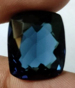 AAA+ Large Blue Tanzanite 59.45 Ct. Cushion Cut Loose Gemstone Gift for Women - Picture 1 of 7