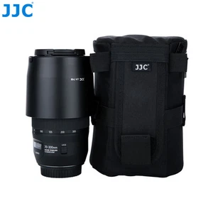 JJC Lens Pouch Bag+Reversible Lens Hood as ET-74B for Canon 70-300mm IS II Lens - Picture 1 of 11