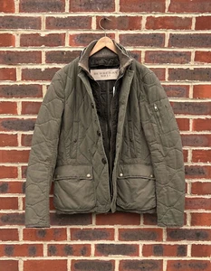 Chaqueta de campo acolchada Burberry Brit para hombre cuello doble capa acolchada MEDIANA A367 - Imagen 1 de 21