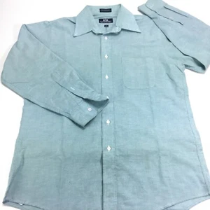 Stafford Men's Shirt Size 16 32/33 Button Up Striped Cotton - Picture 1 of 8