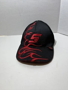 Snap-On Tools 90th Anniversary Black/Red Flame K-Products Strapback Hat Cap READ - Picture 1 of 15