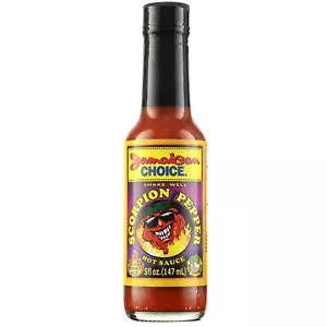 Salsa picante de pimienta escorpión Jamaican Choice | 5 OZ - Imagen 1 de 3