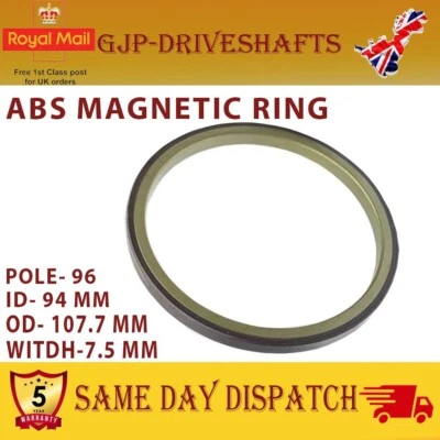 ANILLO DE RECOGIDA MAGNÉTICO FRONTAL ABS Se adapta a IVECO DIARIO MK4 MACIZO - Imagen 1 de 4