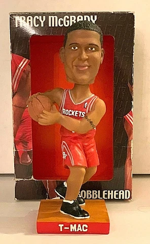 Tracy McGrady Bobblehead SGA Houston Rockets 11/9/2004 T-Mac Cover