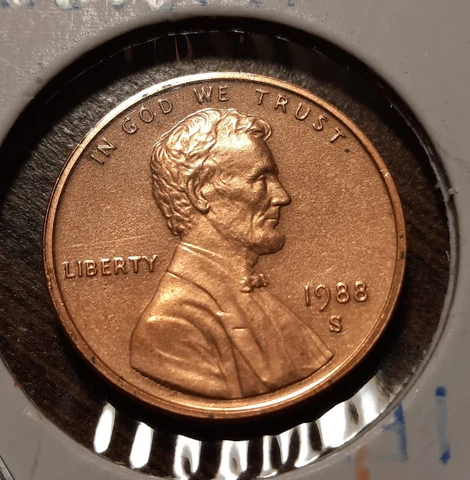 1988 S  Lincoln Memorial Cent Cover