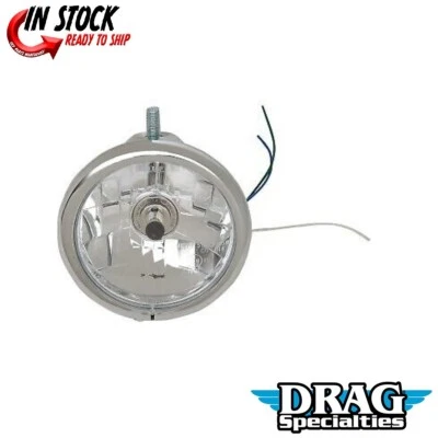 Drag Specialites 2001-0806 Chrome Top Mount 5-3/4" Headlight - Image 1 of 3