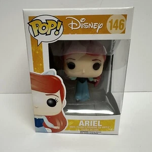 Funko Pop! Vinile: Disney - Ariel (Vestito Blu) #146 La Sirenetta Giocattolo in Vinile - Foto 1 di 6
