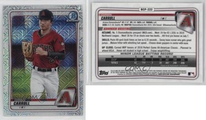 2020 Bowman Chrome Prospects Mega Box Mojo Refractor Corbin Carroll #BCP-222