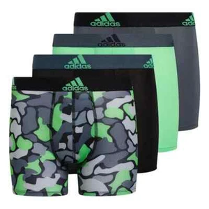 Adidas L61520 Boys Assorted Performance 4-Pack Boxer Briefs Size Large - Picture 1 of 2