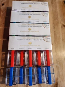 30x5 Euro  ADFGJ in PP von 2016-2021           mit Planet Erde - Bild 1 von 2