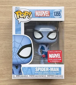 Funko Pop Marvel Spider-Man Azul MCC #1355 (Caja dañada) + Protector Gratis - Imagen 1 de 8