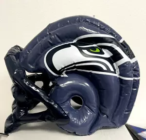 Seattle Seahawks Inflatable Helmet NEW NFL FREE SHIPPING MANCAVE - Picture 1 of 7
