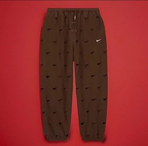 Pantaloni della tuta Jacquemus Nike Le Swoosh tagliati - taglia XS - marrone cacao - Foto 1 di 4