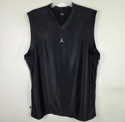 Рубашка мужская Nike Jordan 2XL без рукавов футболка баскетбольная спортивная майка винтажная - Изображение 1 из 4