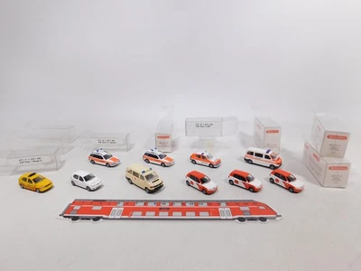 10x wiking H0 1:87 Modello VW : 071 Ambulanza Polo/Golf + Drk T4 ecc Mint # - Immagine 1 di 3