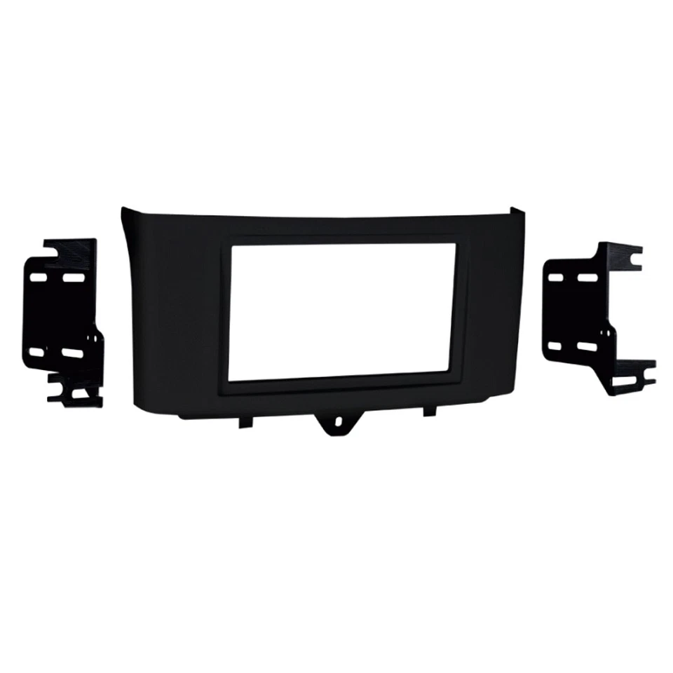 Mascherina Autoradio Doppio DIN Smart ForTwo dal 2011 staffa di retrofit per due - Immagine 1 di 1