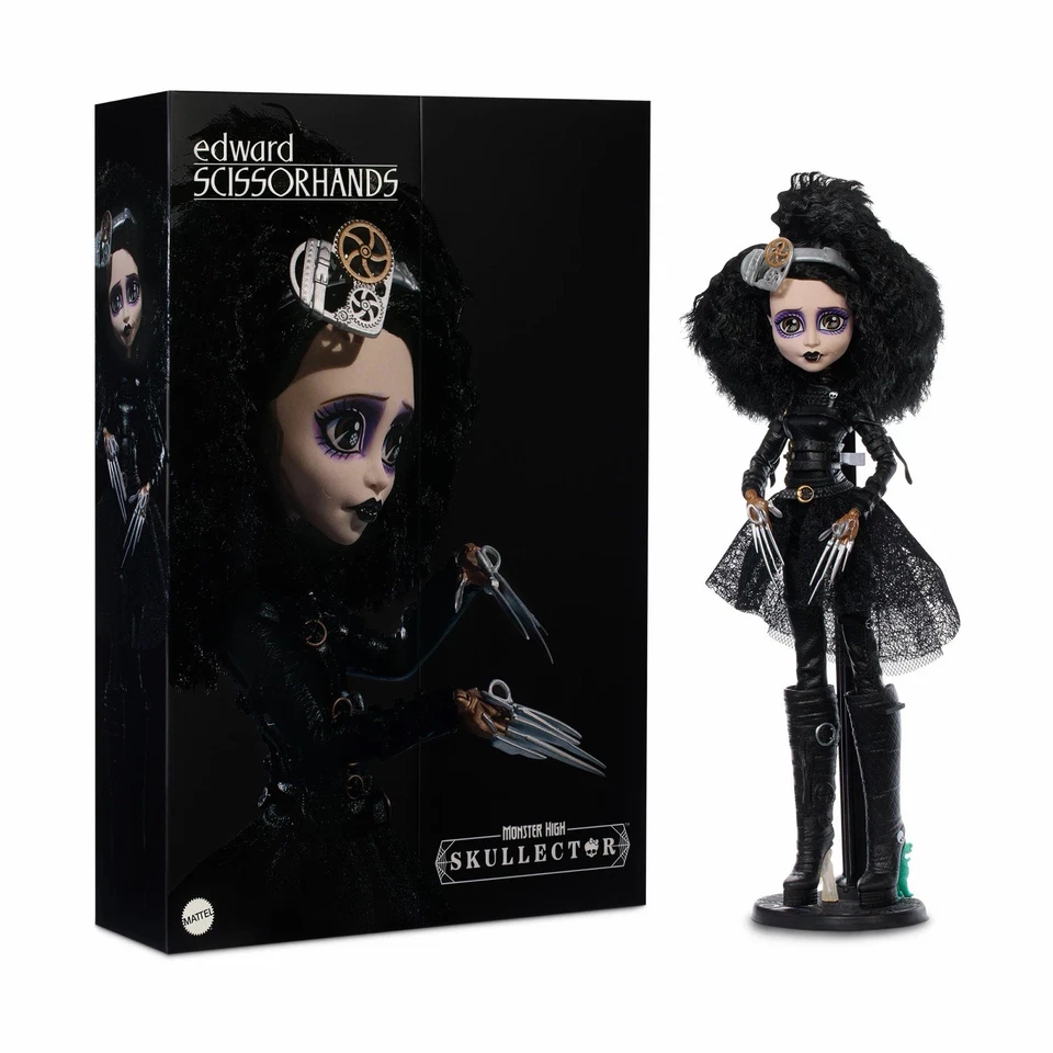 PRESALE 2025 Monster High Skullector Edward Scissorhands Doll – Mattel Creations - image 1 of 4
