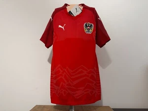 SHIRT Austria 2018 home Puma adult L NEW player issue - Picture 1 of 6