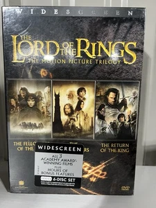 NEW Lord of the Rings Motion Picture Trilogy Fullscreen DVD 6-Disc Set SEALED - Picture 1 of 1
